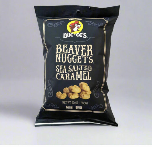 Buc-ee’s Beaver Nuggets Sea Salted Carmel